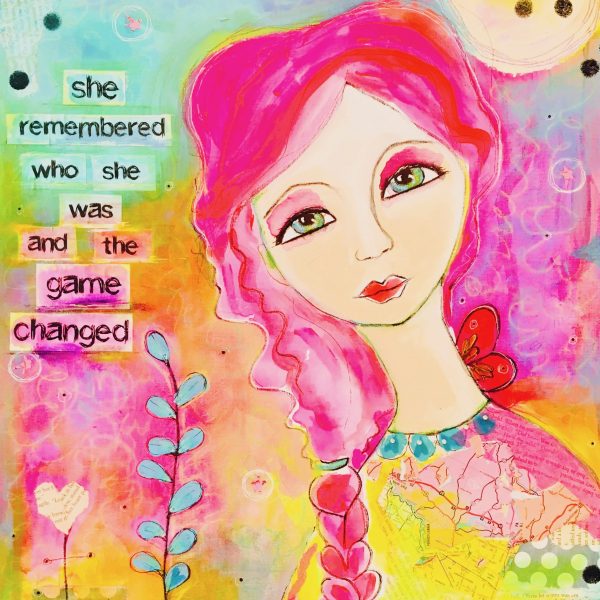 SHE REMEMBERED WHO SHE WAS