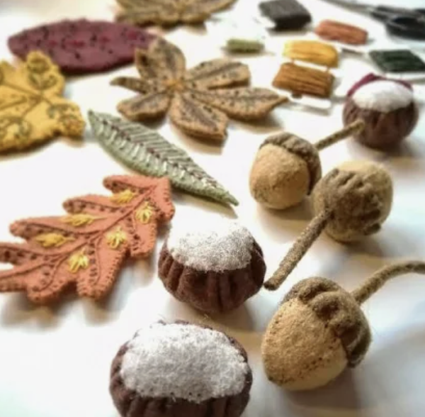 (09/18/26) SEPTEMBER WOMEN'S WORKSHOP • FALL FELT GARLAND